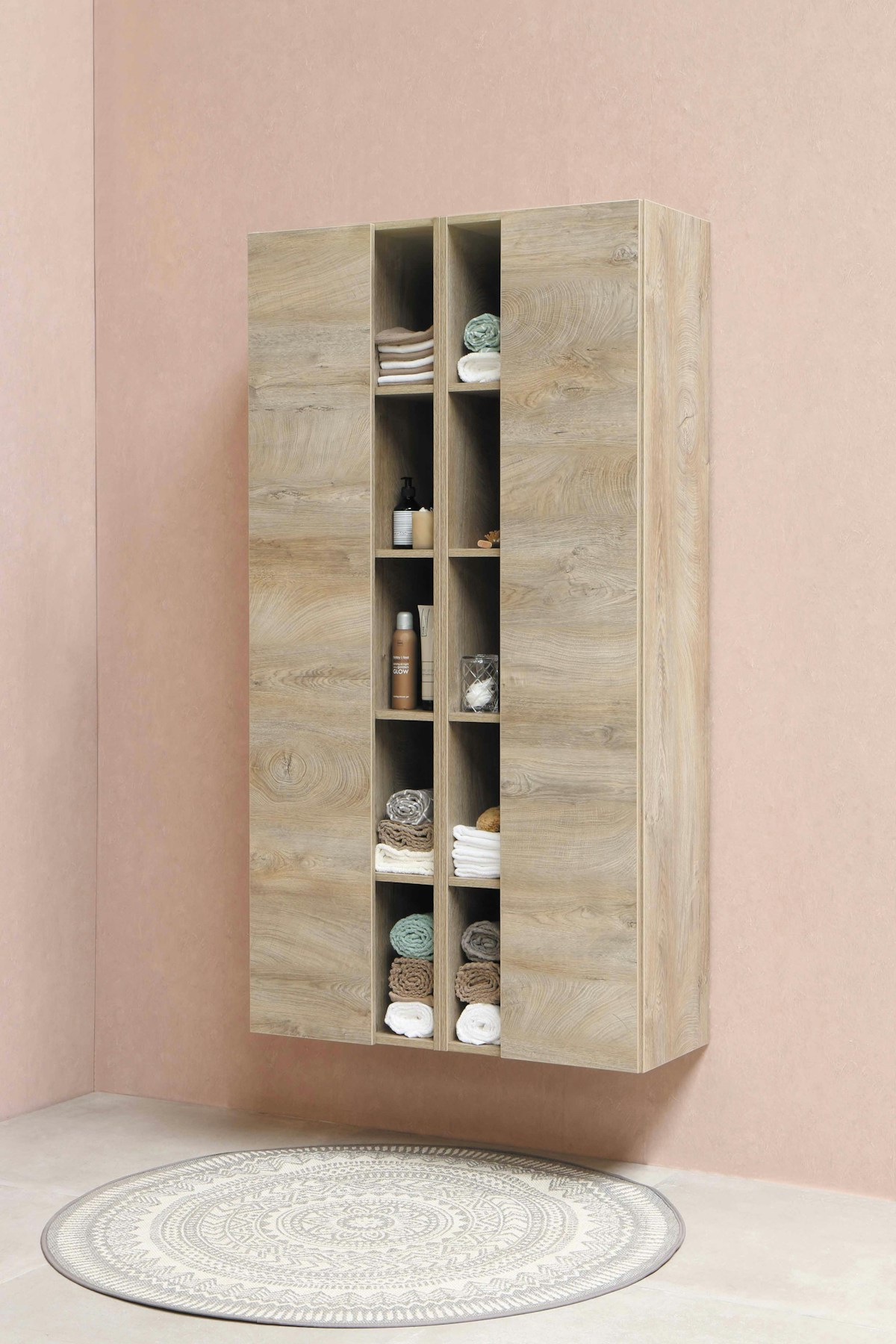 3-Drawer Cane Dresser
