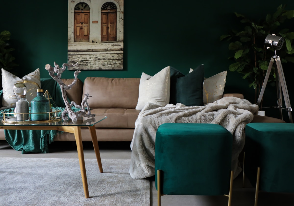 Mid-Century Tufted Sofa