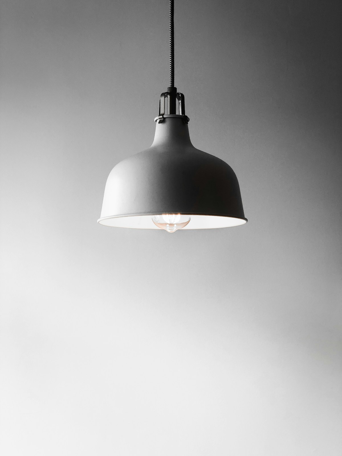 Linen Drum Table Lamp